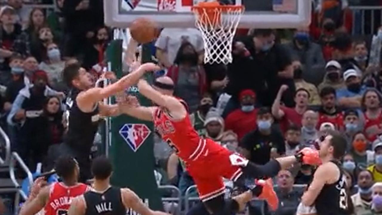 Bucks' Grayson Allen suspended for flagrant foul on Bulls' Alex Caruso