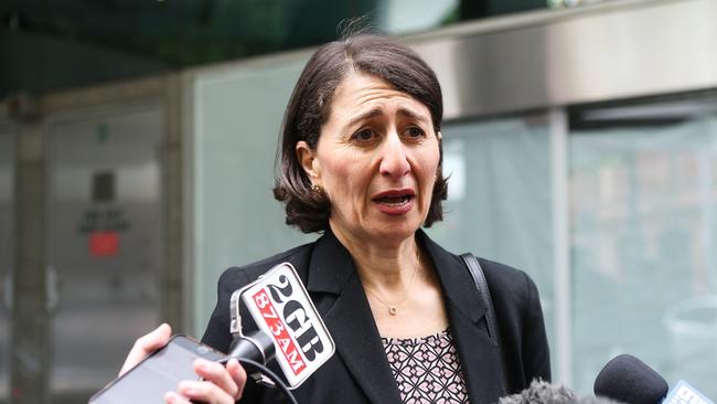 Former NSW premier Gladys Berejiklian.