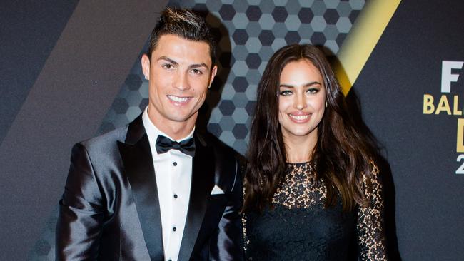 Cristiano Ronaldo and Irina Shayk in 2014.