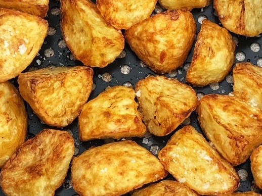 Roast your pototoes in the air fryer.