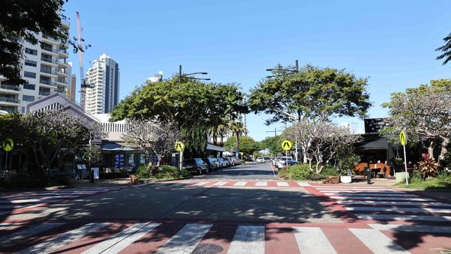 Tedder Ave at Main Beach on the comeback trail after some quiet years. Picture Glenn Hampson