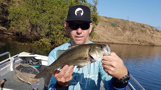 Damon Andrews during the Wild River Bass Classic in 2018.