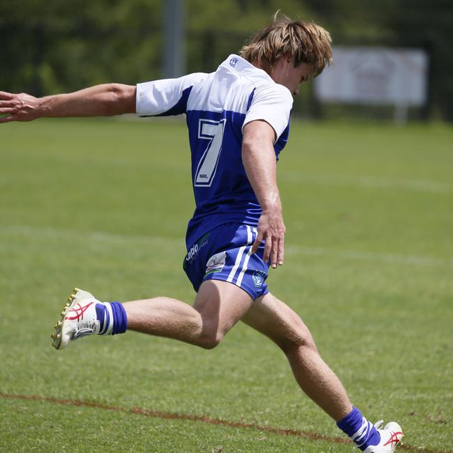 Toby Batten in action for the North Coast Bulldogs against the Macarthur Wests Tigers during round two of the Laurie Daley Cup at Kirkham Oval, Camden, 10 February 2024. Picture: Warren Gannon Photography