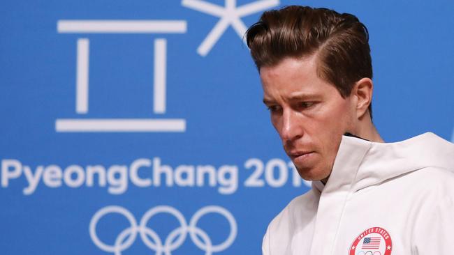 USA's snowboard athlete Shaun White. Photo: AFP