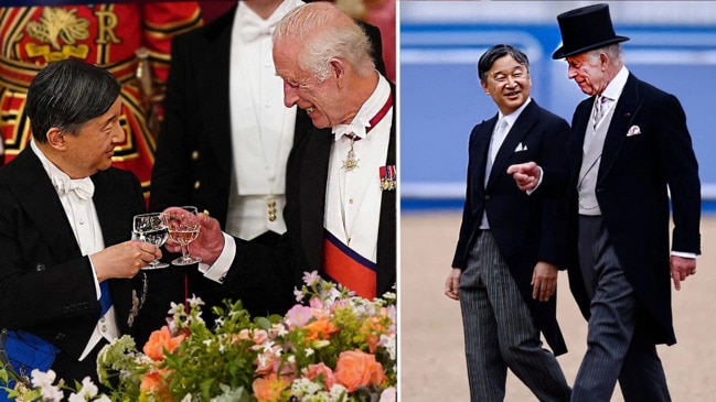 King Charles hails “close friendship” with Japan royals during UK state ...