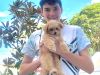Mum gives son and puppy matching names