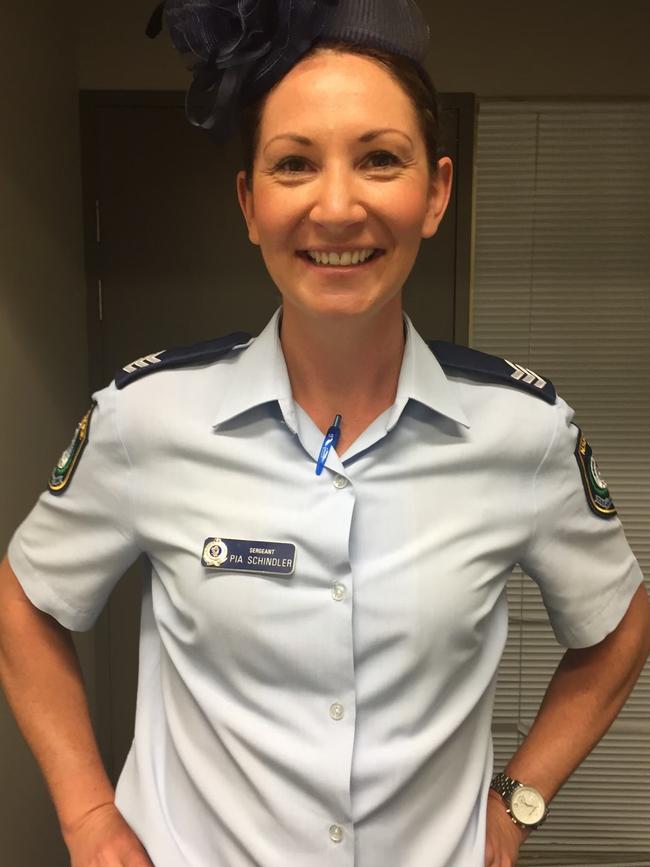 Pia Schindler spent 18 years with the NSW Police Force . Picture: supplied