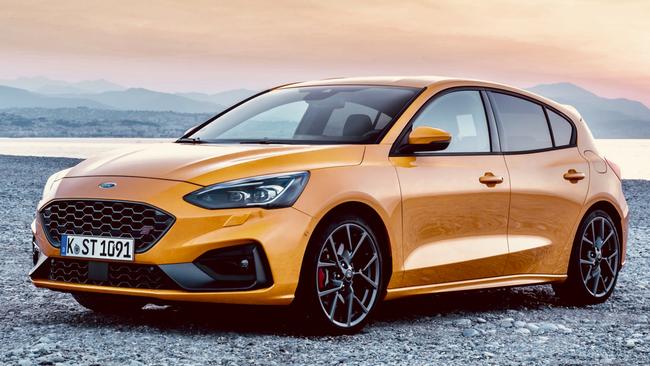 The Ford Focus ST will keep Blue Oval fans happy. Picture: Supplied.