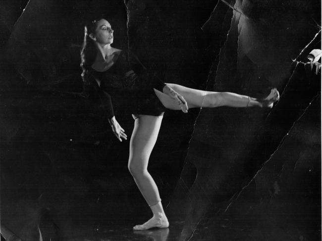 Coralie Hinkley was an accomplished dancer. Image courtesy of Sancha Donald.