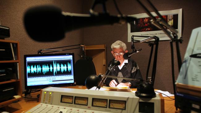 Linda's Day, Print Radio Tasmania (formerly Radio for the Print Handicapped), Keith Graver reads a novel that is recorded and replayed