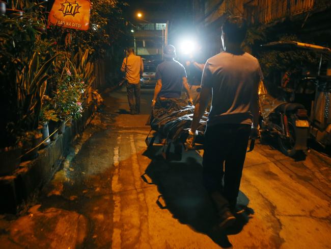 An estimated 3000 people have been killed in the country since he came to power, with human rights groups and other leaders appalled at the tactics. Picture: AP Photo/Bullit Marquez.