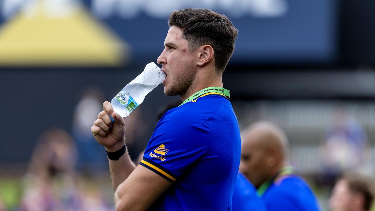 Mitchell Moses won’t be there to save the Eels for at least another month. Picture: NRL Photos