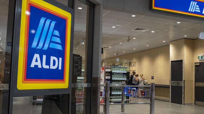 An Aldi store in Sydney. Picture: Matthew Vasilescu.