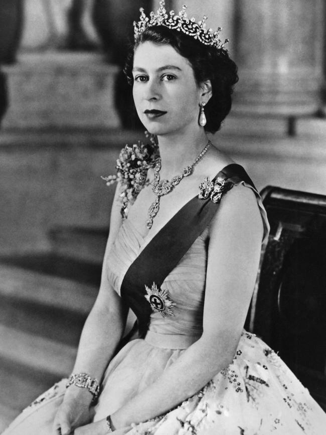 Queen Elizabeth before she assumed the throne. Picture: AFP