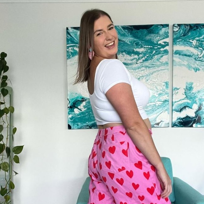 Jemma Haythorne says social media contributed to her eating disorder. Picture: Instagram/jaythorne