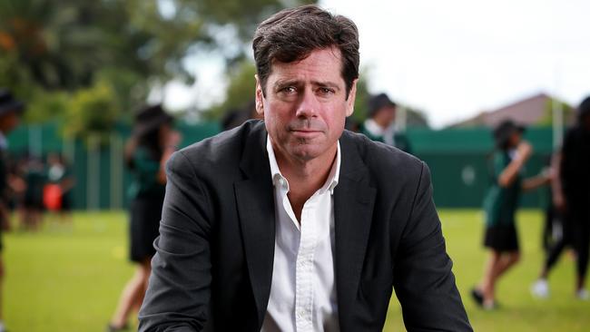 AFL chief Gillon McLachlan. Picture: Toby Zerna