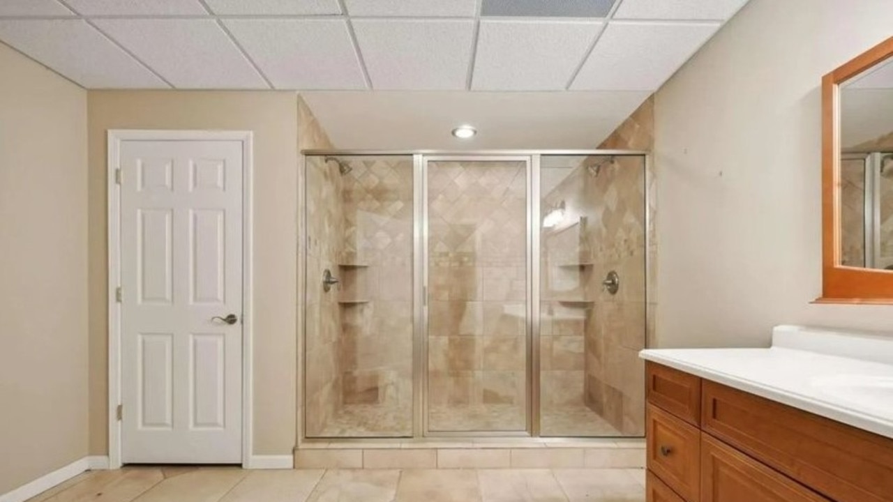 The lower level, which boasts a full bathroom, is ideally set up for an in-law suite. Picture: Realtor