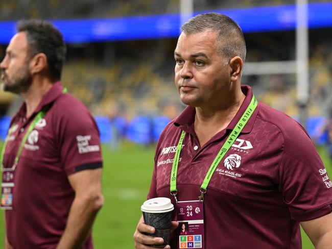 Anthony Seibold is a man under pressure to make the top eight. Picture: NRL Photos