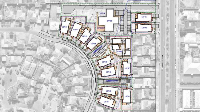 The proposed lots on Wheelers Ln, Dubbo. Photo: Supplied.