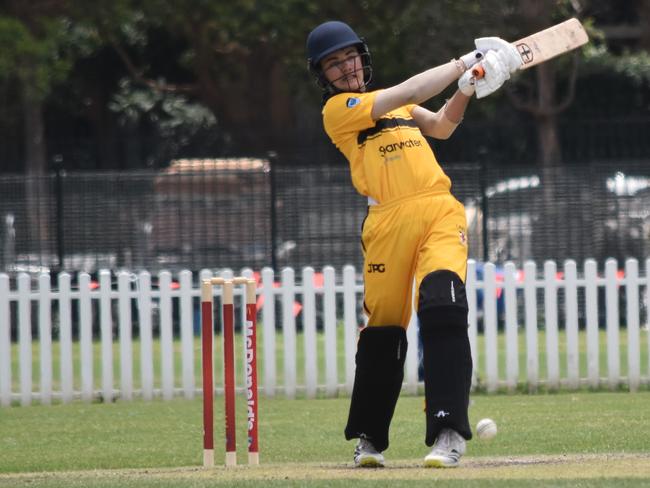 UNSW batter Stian Constable. Picture: Sean Teuma