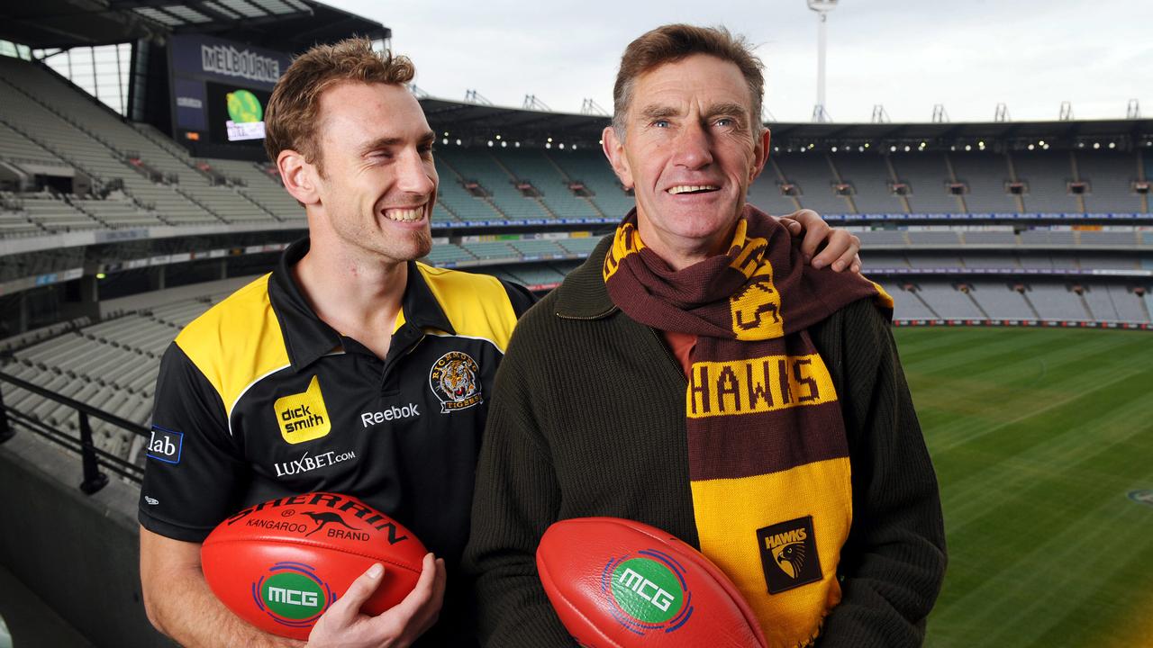 Shane Tuck with father Michael.