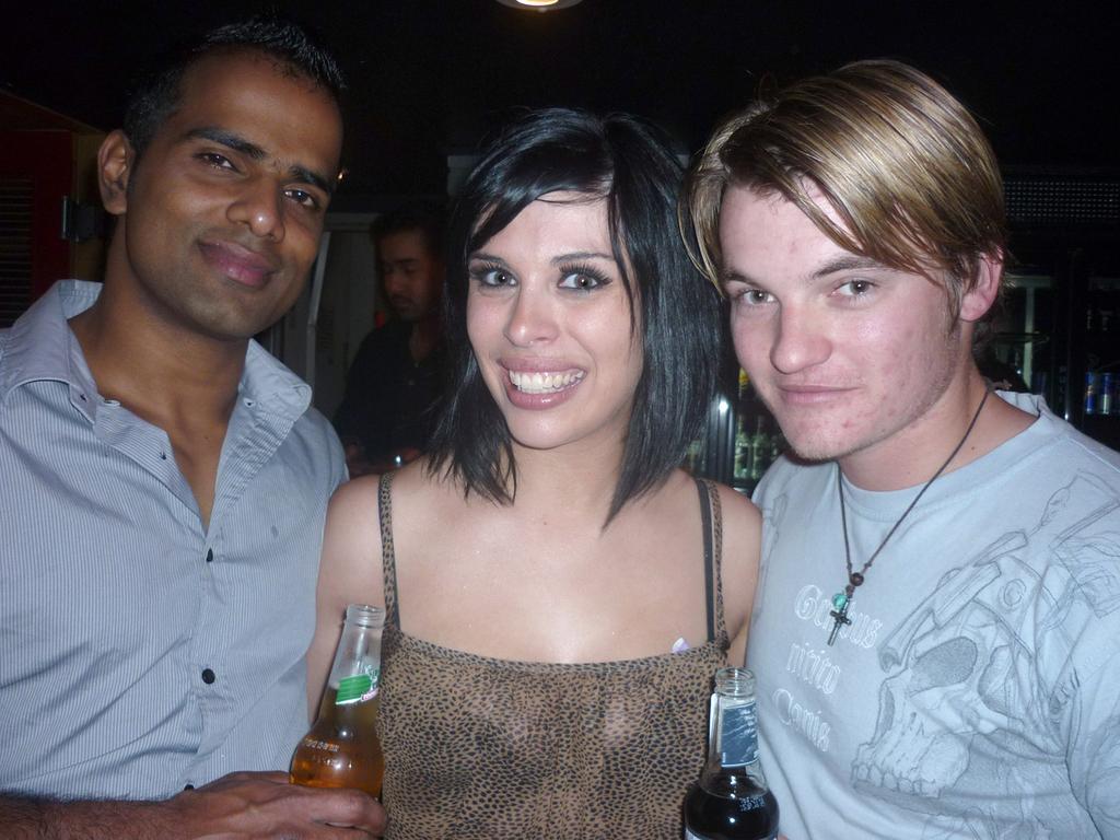 Sunil Melath, Leandi Booysen, Josh Thompson at the USQ Club.