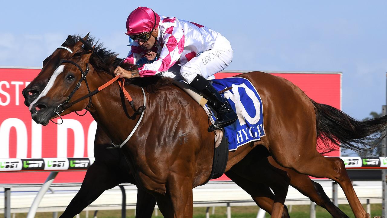 Champagne Cuddles wins Gold Coast Guineas: Bjorn Baker, Corey Brown ...