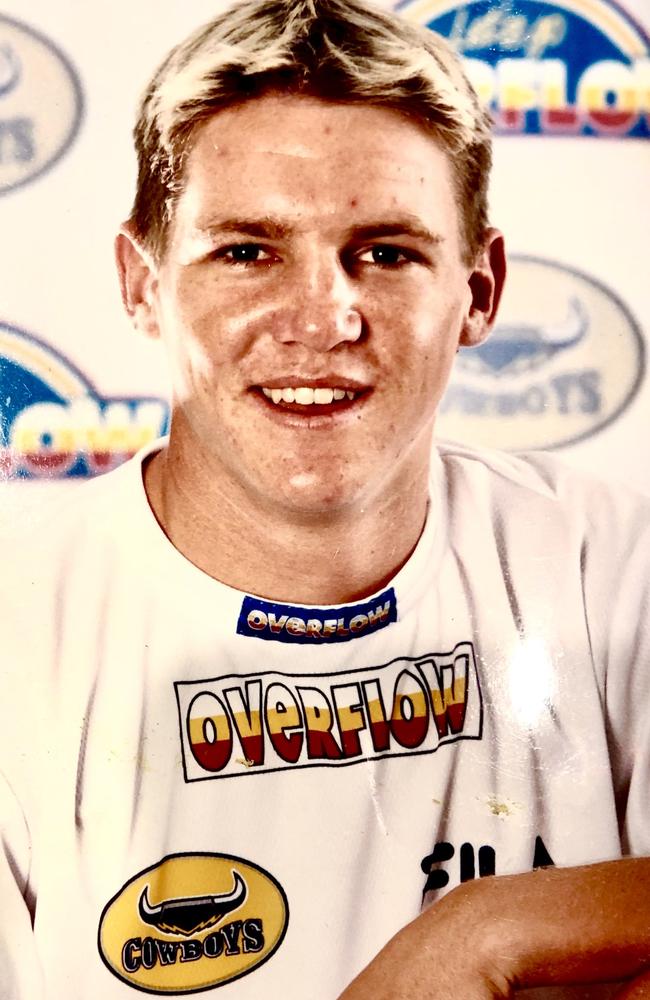 Cowboys teenager Denny Lambert played just one game in his NRL career. Picture: Supplied