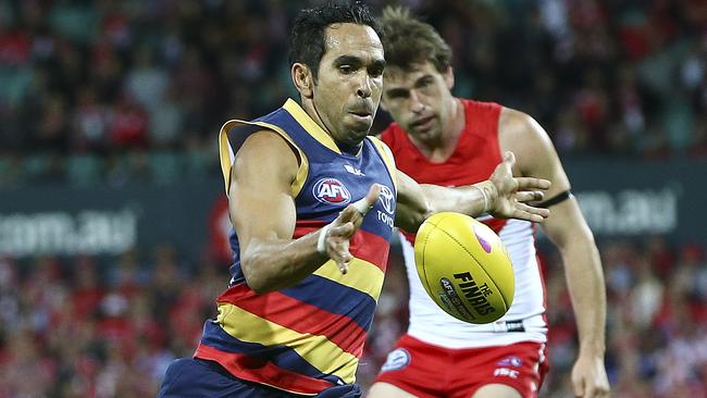 Eddie Betts will miss the trip to Sydney. Picture: Sarah Reed