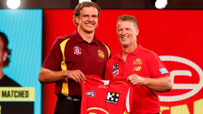 The Suns were the big winners of the draft thanks to their academy. (Photo by Michael Willson/AFL Photos via Getty Images)