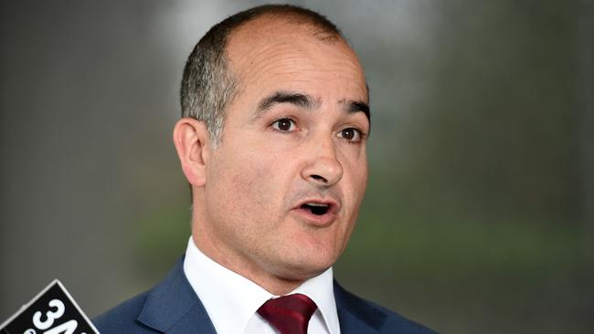 Acting Police Minister James Merlino has ruled out a trial of pill testing at music festivals. Picture: Kylie Else