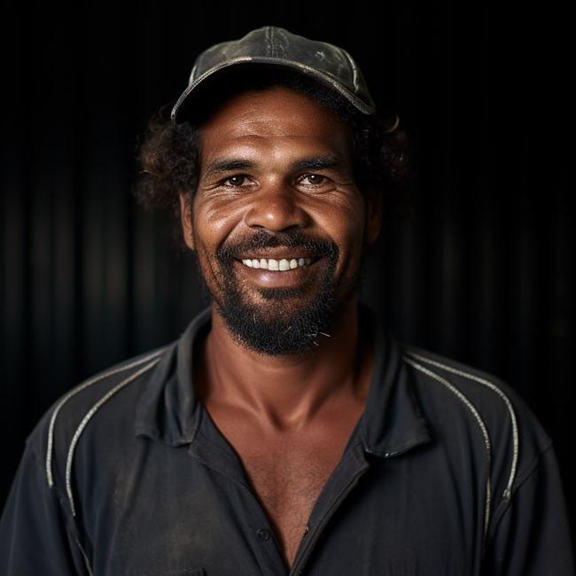 Yarrabah Man generated by AI