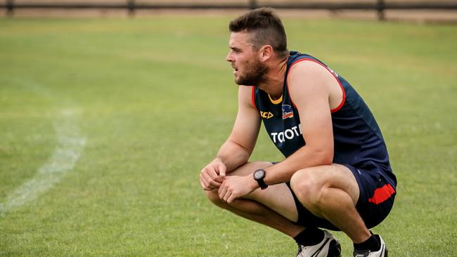 Crow Brad Crouch tallied 30 disposals but just 85 points against the Saints.