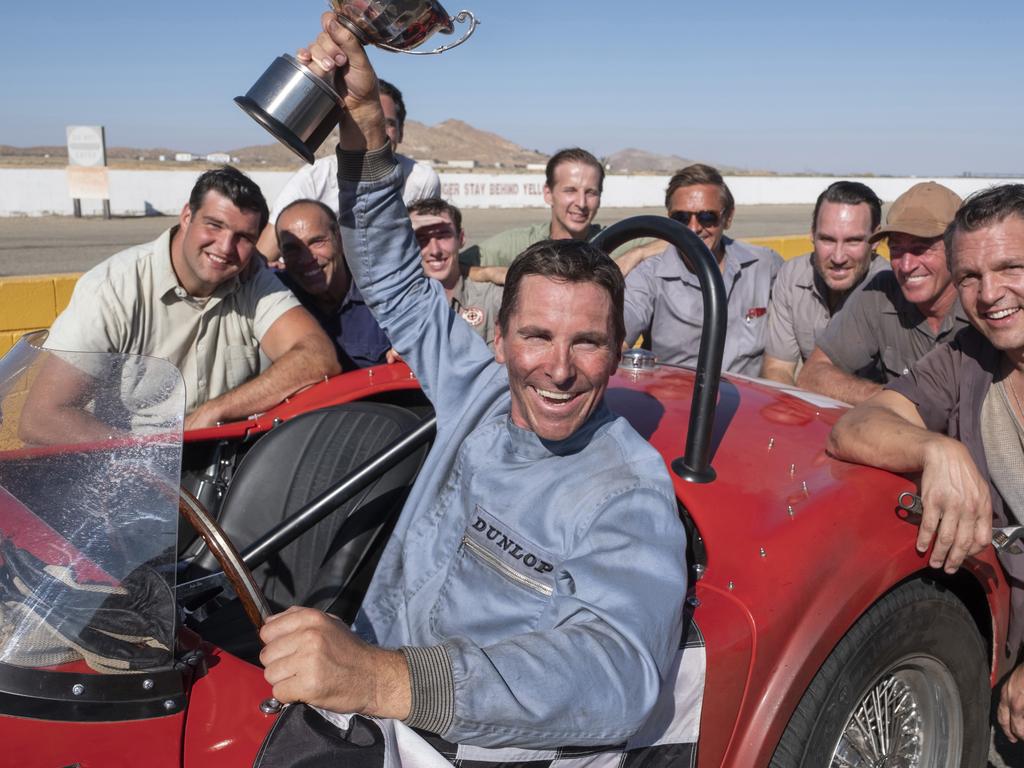 Christian Bale as race driver Ken Miles.