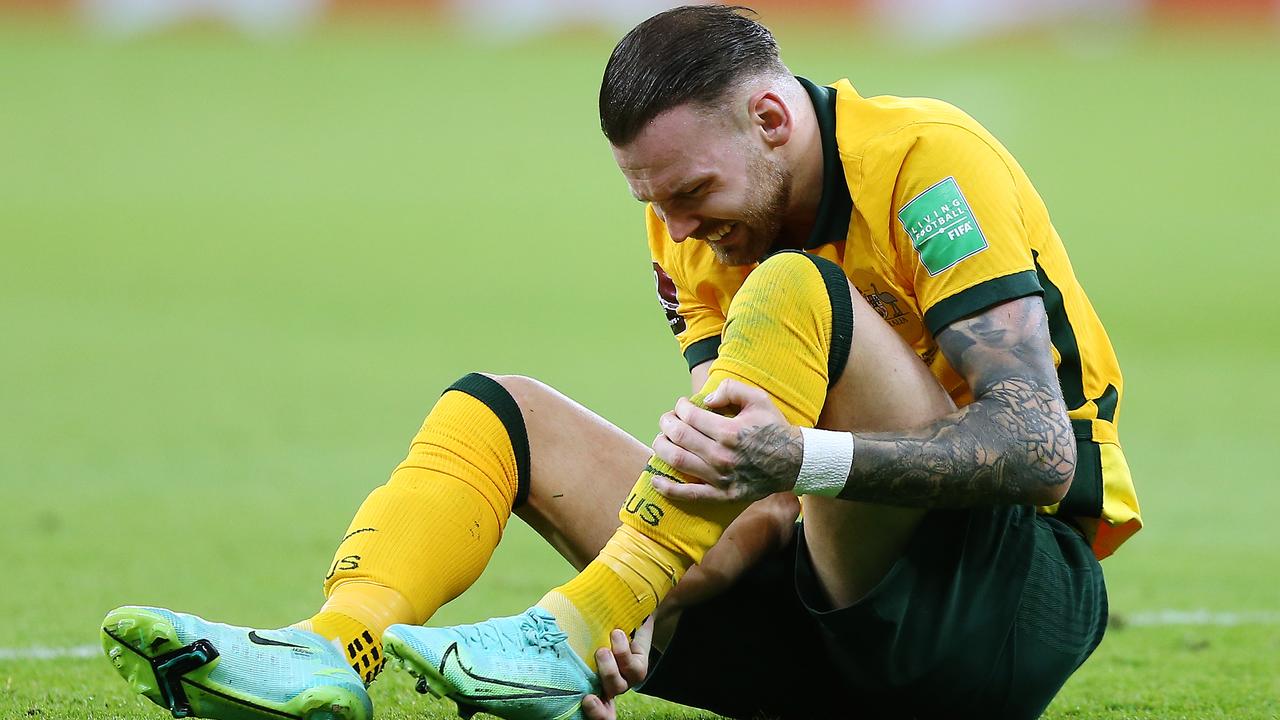 Martin Boyle is one of several injury concerns for the Socceroos. (Photo by Mohamed Farag/Getty Images)