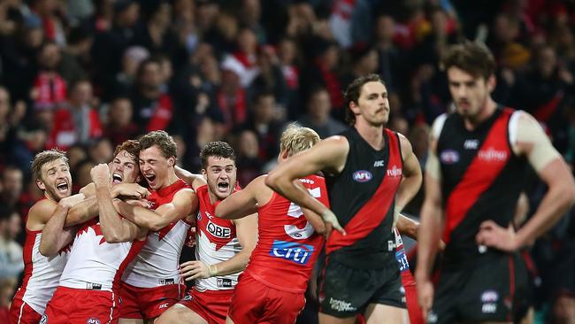 Gary Rohan kicked the matchwinning goal against Essendon in Round 14. Photo: Mark Metcalfe/AFL Media/Getty Images