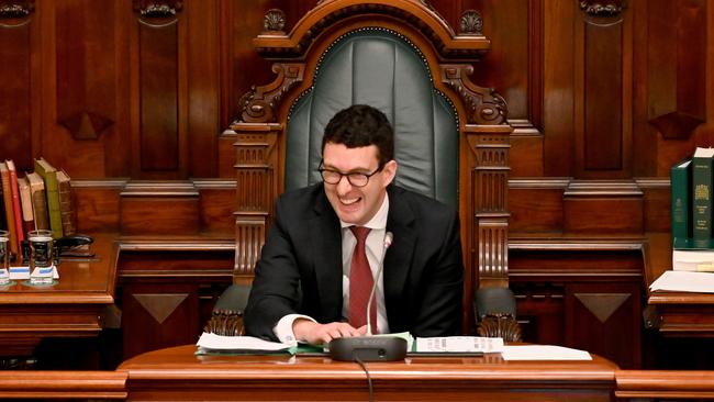 Newly elected speaker Dan Cregan. Picture: Naomi Jellicoe