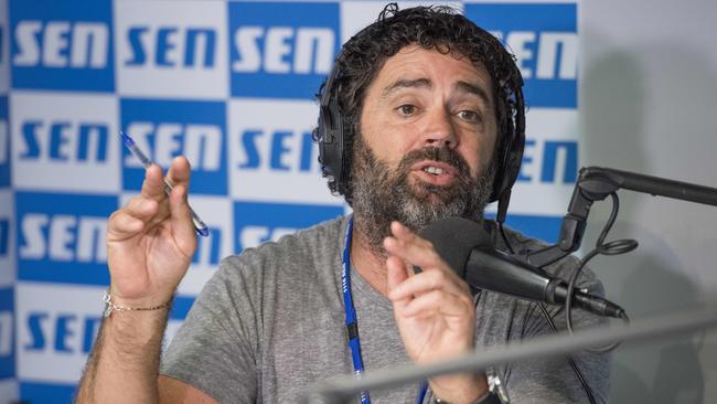 Garry Lyon back at work on SEN radio. Picture: Jason Edwards