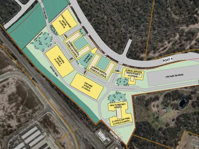 2021 version: Initial plans revealed by the Bulletin last year showing provision for future stages.