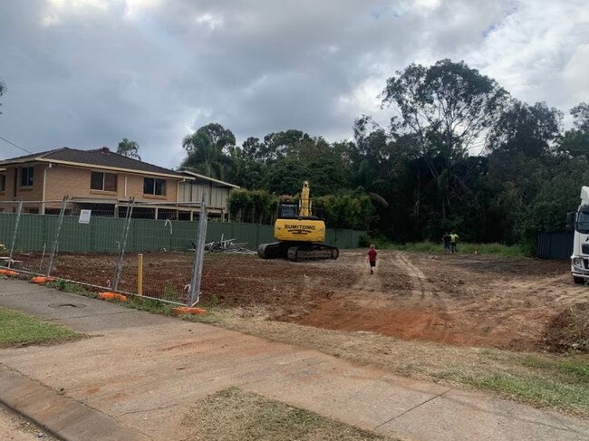 The land that Annie Solomon and her family have now been waiting over a year to build on. Picture: Annie Solomon.