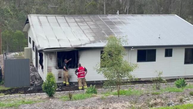 Devastating pre-Christmas blow as fire ruins family home