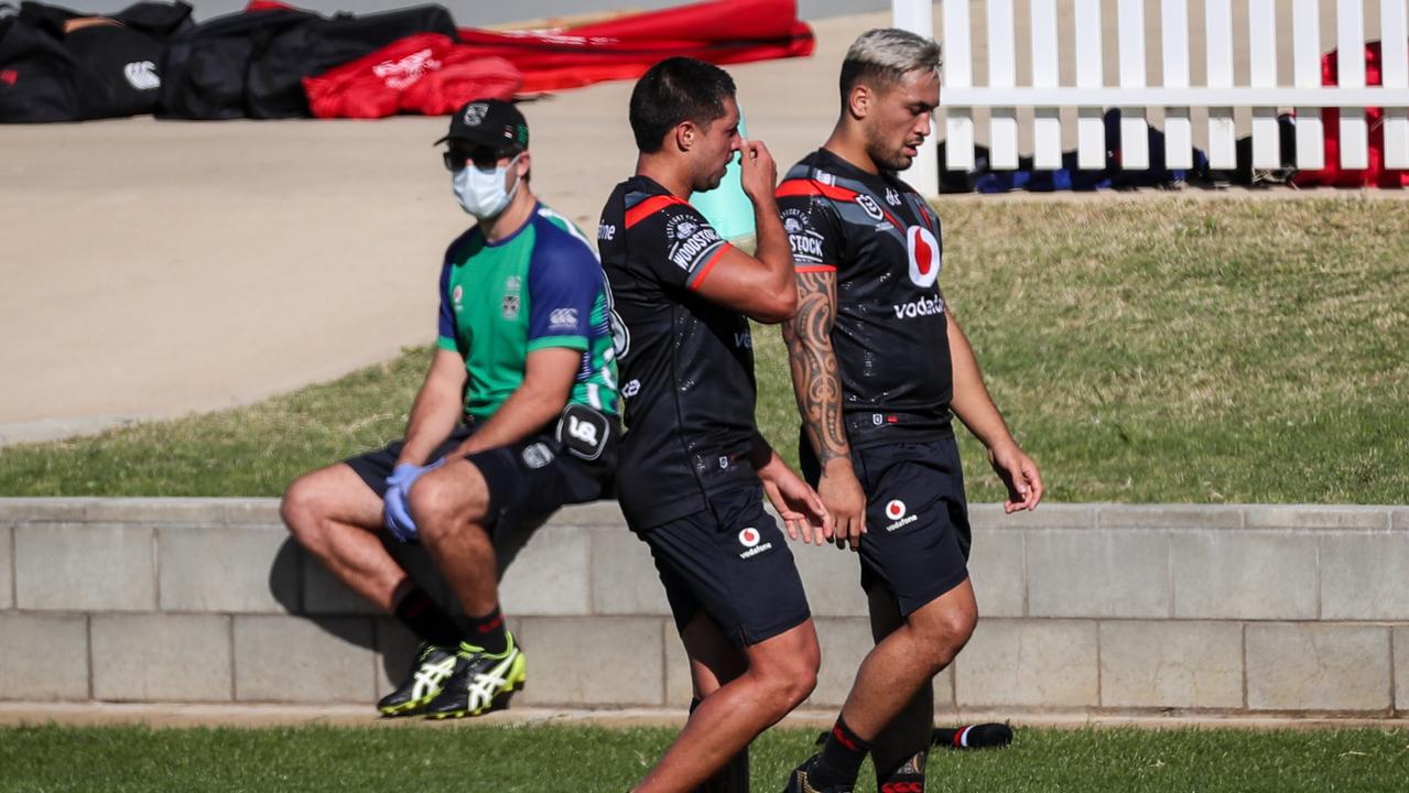 While the NRL hopes to start playing again, it’s unlikely there’ll be a stadium-filled grand final any time in the future. Picture: David Gray/AAP