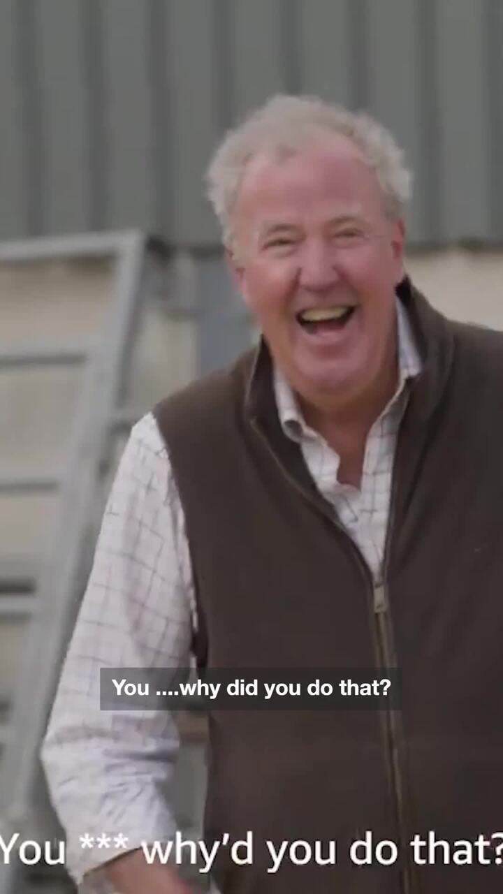 Cummins visits Clarkson's farm
