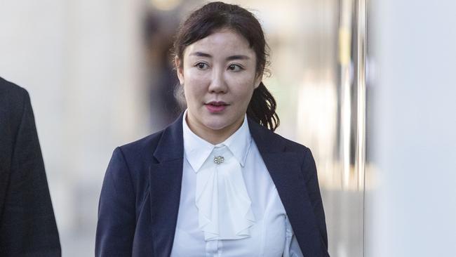 Yutian Li was thrust into the spotlight as the “heart-broken” sex worker at the centre of a bizarre extortion scheme involving disgraced former Ipswich mayor Paul Pisasale. Picture: AAP/Glenn Hunt