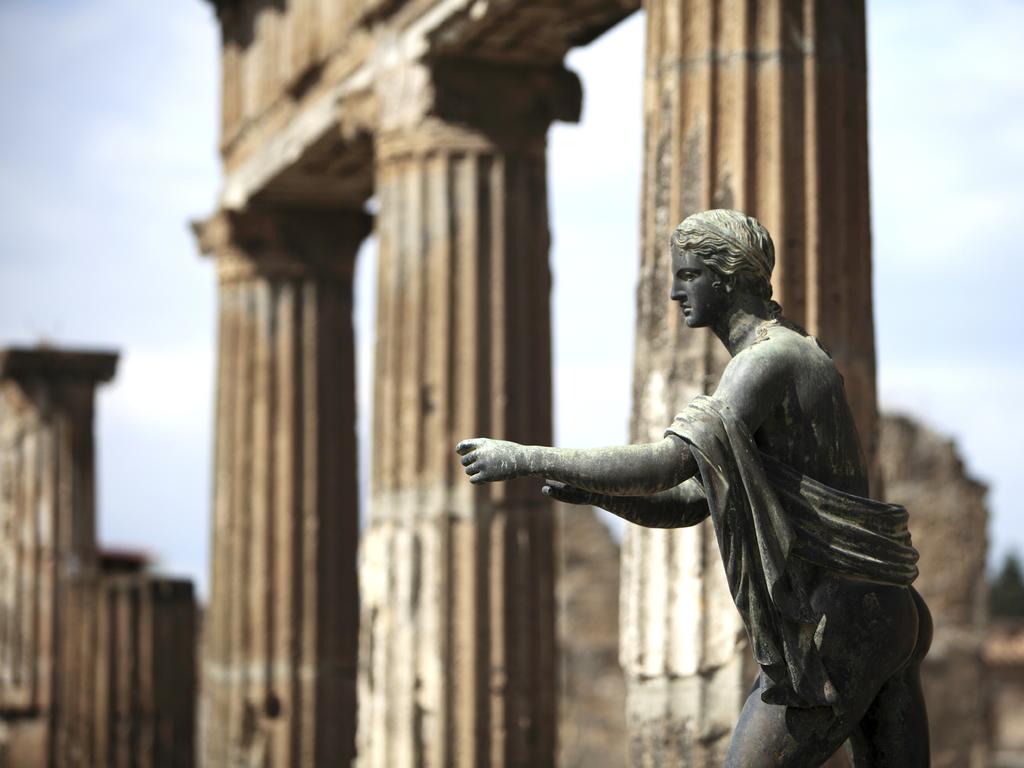 She said she was ‘young and stupid’ for taking the relics and sent them back to Pompeii.