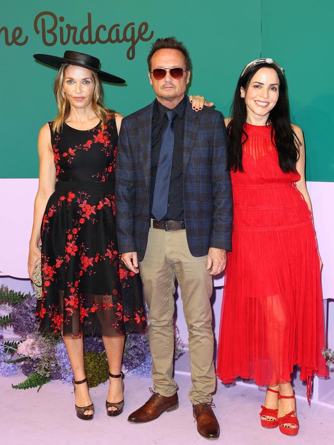 Late last year McManus successfully toured Irish band The Corrs, seen here at the Melbourne Cup. Picture: Mark Stewart