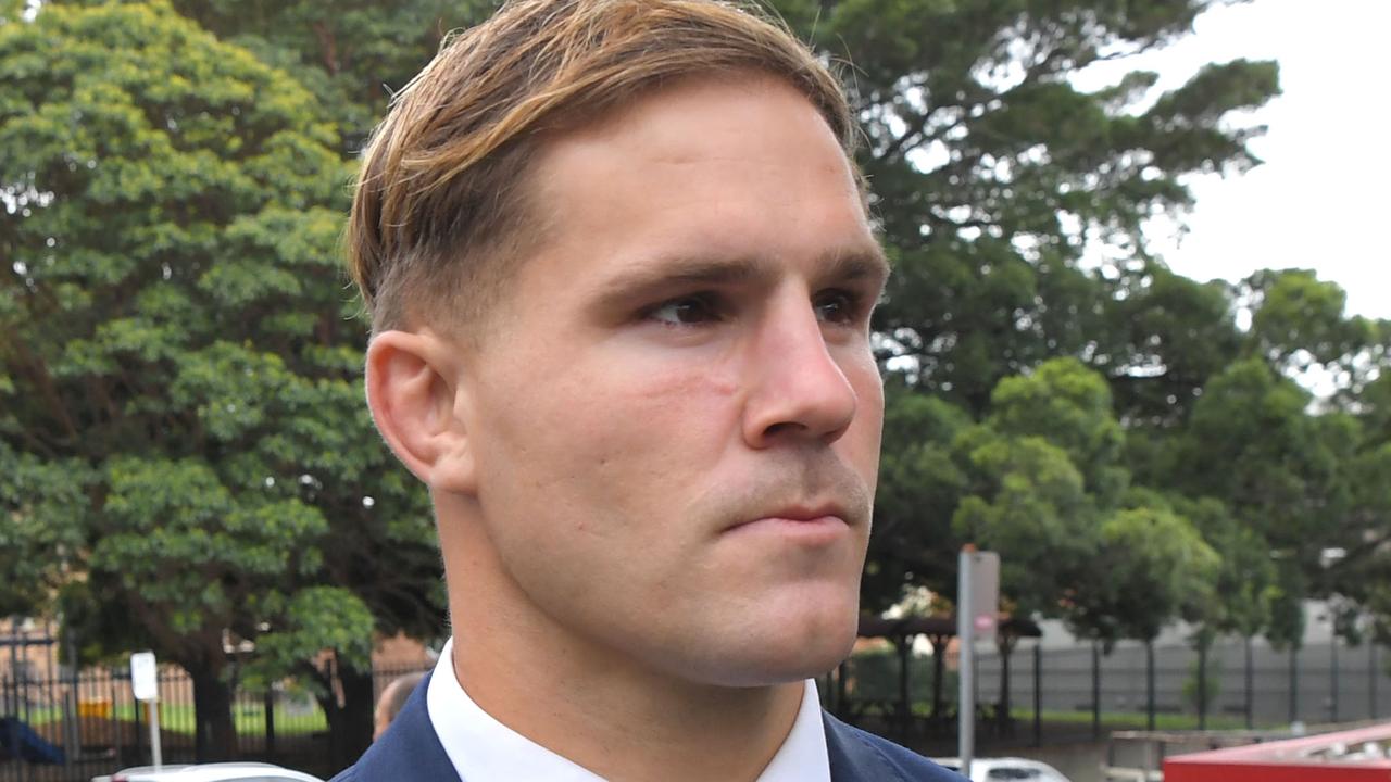NRL player Jack de Belin is on trial for sexual assault. Picture: NCA NewsWire / Simon Bullard
