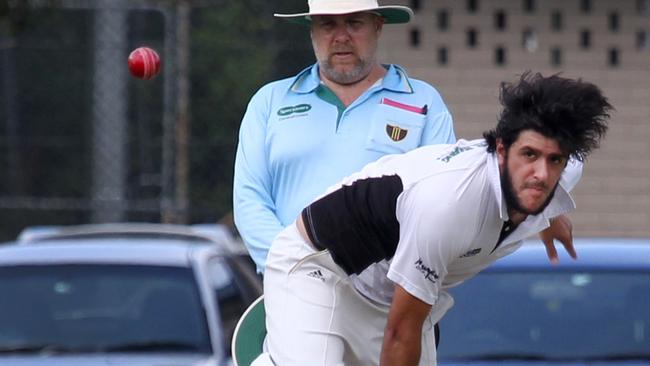 Lisarow Ourimbah’s Jason Buckley is leading the wicket count. AAP image / Mark Scott