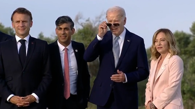 President Biden ‘wanders off’ at global summit