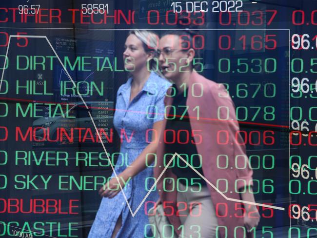 SYDNEY, AUSTRALIA - Newswire Photos October 31, 2022: Members of the public are seen walking past the ASX in Sydney. Picture: NCA Newswire / Gaye Gerard